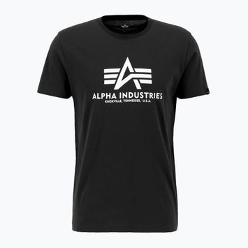 Alpha Industries pánske čierne tričko Basic