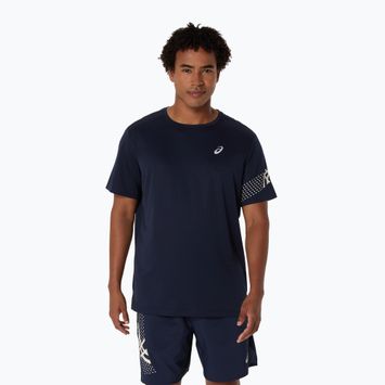 Pánske bežecké tričko ASICS Icon SS Top midnight