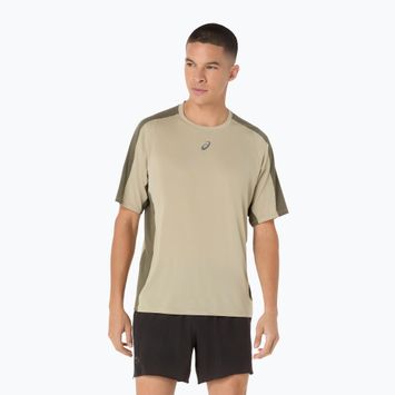 Pánske bežecké tričko ASICS Fujitrail Elite Top khaki/mantle green
