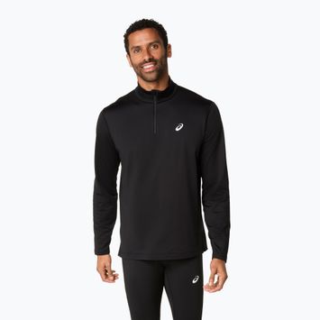 Pánska bežecká mikina ASICS Core Half Zip Winter performance black