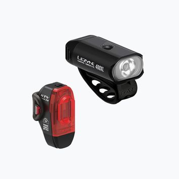 Lezyne Mini Drive 4XL/KTV Pro Usb sada svetiel na bicykel čierna 1-LED-24P-V44