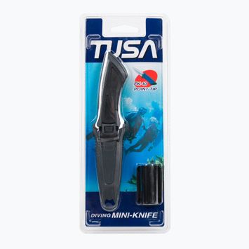 Mini potápačský nôž TUSA čierny FK-10