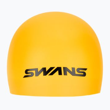 SWANS Silikónová plavecká čiapka SA-10 žltá