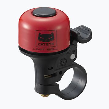 Zvonček na bicykel CatEye Limit Bike Bell PB-800 červená