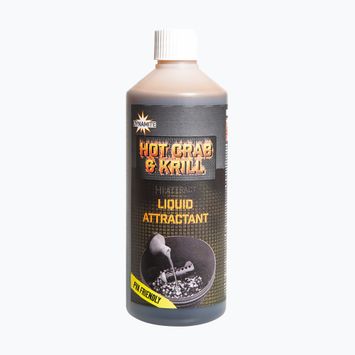 Dynamite Baits Hot Crab & Krill-Liquid Attractant 500 ml tekutá návnada