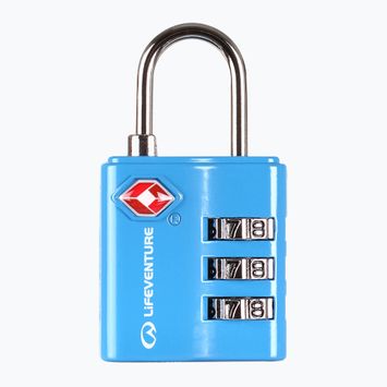 Visiaci zámok Lifeventure TSA Combi Lock modrý