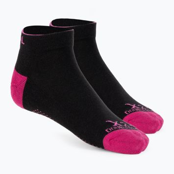 Dámske tenisové ponožky Karakal X2+ Trainer black/pink KC538