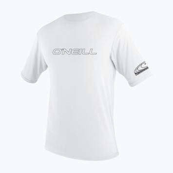 Pánske plavecké tričko O'Neill Basic Skins Sun Shirt white