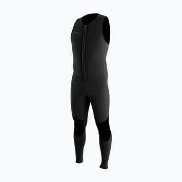 Pánska plavecká pena O'Neill Reactor-2 1.5mm Front Zip Sleeveless Full black/black