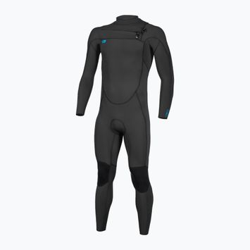 Detské plavecké peny O'Neill Youth Ninja 5/4 Chest Zip Full black/black/black