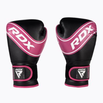 Detské boxerské rukavice RDX čierno-ružové JBG-4P