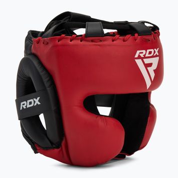 Boxerská prilba RDX Guard Grill T1 red