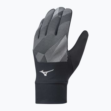 Bežecké rukavice Mizuno Windproof black/black