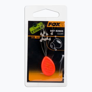 Fox Edges Bait Bungs zarážky na vlasy transparentné CAC687