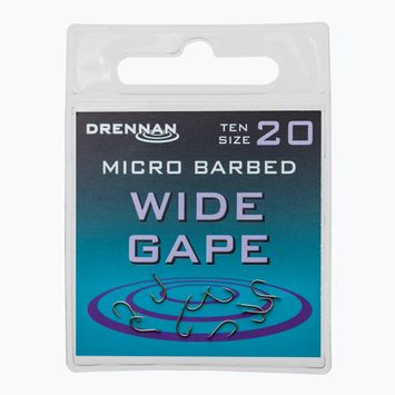 Strieborné háčiky Drennan Wide Gape HSWDGM020