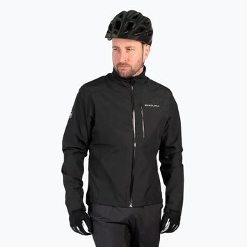 Pánska cyklistická bunda Endura Hummvee Waterproof black