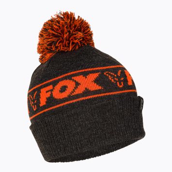 Zimná čiapka Fox International Collection Booble black/orange