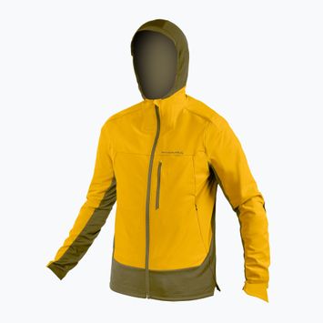 Pánska cyklistická bunda Endura MT500 Polartec mustard 