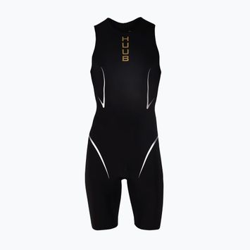 Pánske jednodielne plavky HUUB TC Performance black/gold