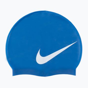Modrá plavecká čiapka Nike Big Swoosh NESS8163-494