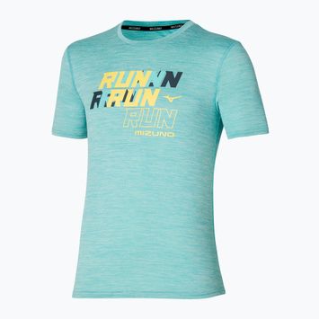 Pánske bežecké tričko Mizuno Core Run Tee aquifer