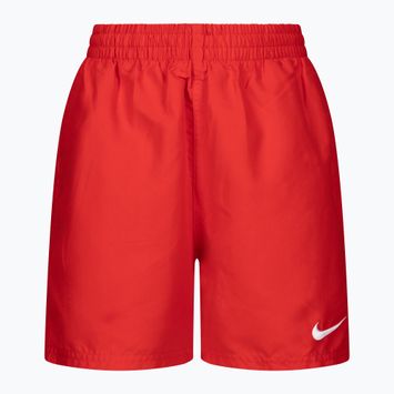 Detské plavecké šortky Nike Essential 4" Volley červené NESSB866-614