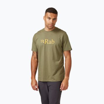 Pánske tričko Rab Stance Logo light khaki
