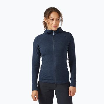 Dámska trekingová bunda Rab Nexus Hoody navy blue QFF-71