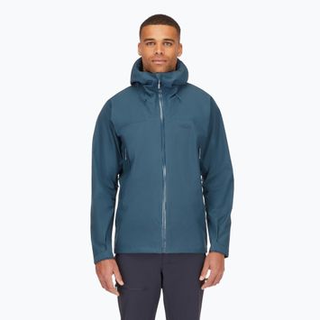 Rab Namche GTX pánska bunda do dažďa orion blue