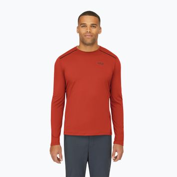 Pánske tričko s dlhým rukávom Rab Force tuscan red