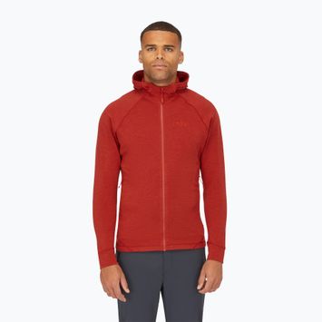 Pánska mikina Rab Nexus Hoody tuscan red