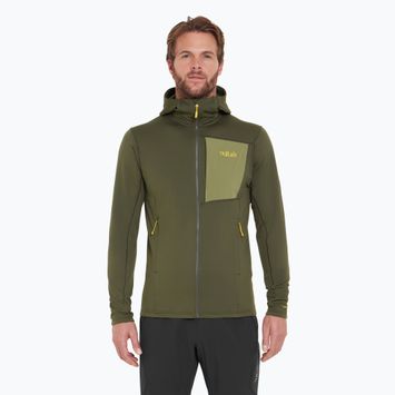 Pánska mikina Rab Superflux Hoody army