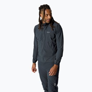 Pánska softshellová bunda Rab Borealis Hoody beluga