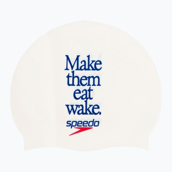 Speedo Logo Umiestnenie čiapky biela 8-0838514611