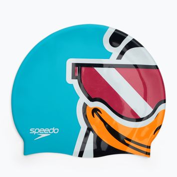 Plavecká čiapka Speedo Printed Character chima kira azure