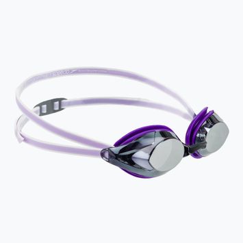 Dámske plavecké okuliare Speedo Vanquisher 3.0 Mirrored purple haze/iris/silver mirror