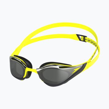 Plavecké okuliare Speedo Fastskin Pure Focus Mirror hyper yellow/smoke/silver mirror