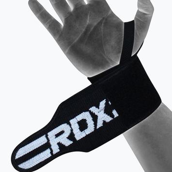 Ortéza na zápästie RDX Gym Wrist Wrap Pro čierna WAH-W2B