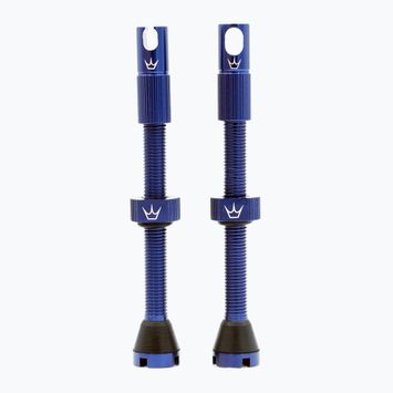 Peaty's X Chris King MK2 sada bezdušových ventilov Presta 60 mm navy