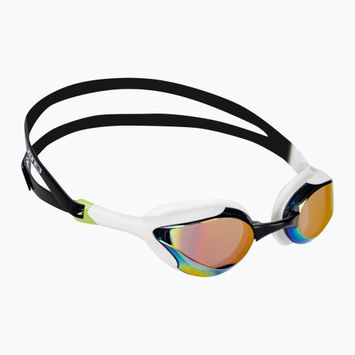 Plavecké okuliare ZONE3 Volare Streamline Racing white/lime