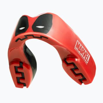 SAFEJAWZ Deadpool červeno-čierny chránič čeľuste