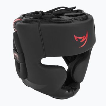 Boxerská prilba FUMETSU Ghost S3 black/ red