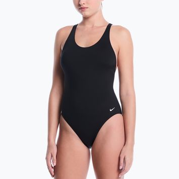Dámske jednodielne plavky Nike Essential Scoop Neck black
