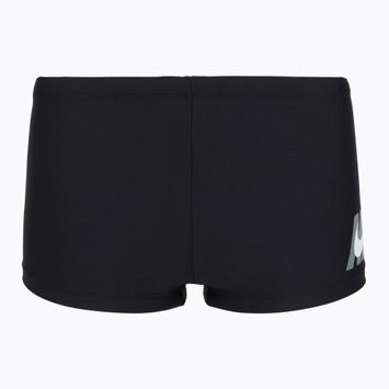 Pánske plavecké boxerky Nike Logo Graphic Square Leg black