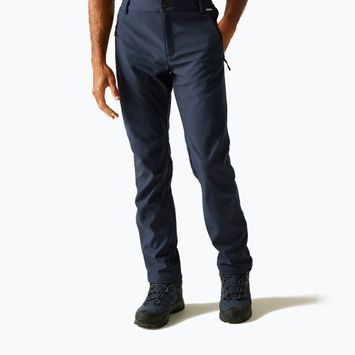 Pánske softshellové nohavice REGATTA Geo Softshell II navy