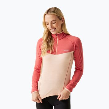 Dámska trekingová mikina REGATTA Hepley mineral red/peach parfait marl