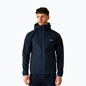Pánska softshellová bunda REGATTA Arec III navy/moonlight denim
