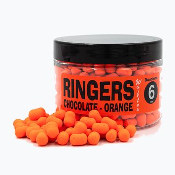 Háčiková návnada činky Ringers Orange Wafters Chocolate 6mm 150ml PRNG38