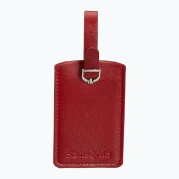 Prívesok na batožinu Samsonite Rectangle Luggage Tag X2 red