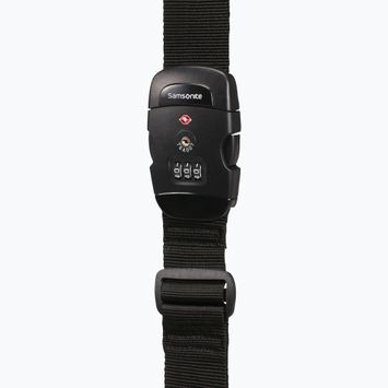 Popruh na batožinu Samsonite Luggage Strap/Tsa Lock black